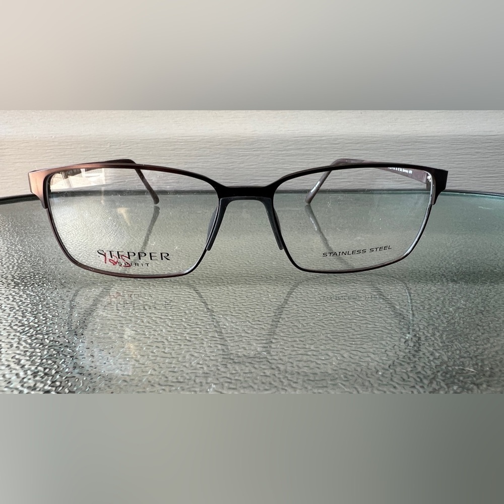 New- Stepper Eyeglasses Men’s STS 40108 55-16-140 Frame Only No Box